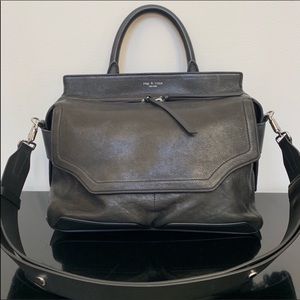 RAG AND BONE PILOT SATCHEL BLACK